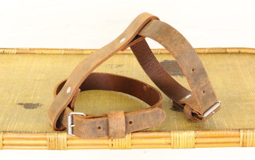 Echtleder Trageriemen Tragegurt für Decken & Yogamatten braun - riijoo