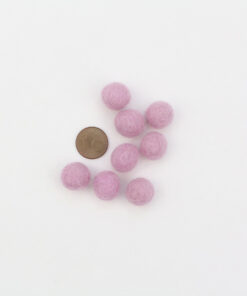 Filzkugeln 1cm Farbe rosa