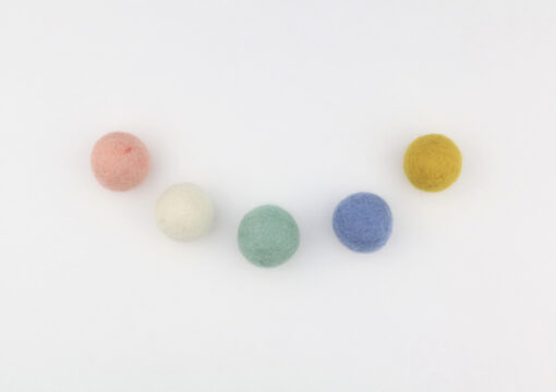 Filzkugeln Größe 3 cm bunt