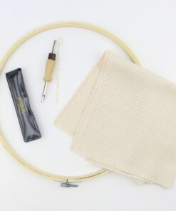 punchneedle lavor diy set stickrahmen garnstärken 6 - 8 mm